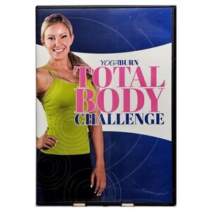 Yoga Burn Total Body Challenge Premium Workout DVD Set Womens Fitness Exercise